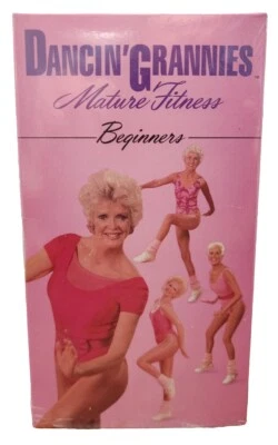 Dancin’ Grannies Mature Fitness: Beginners (1989) VHS - Workout Exercise NEW - Image 1 of 3