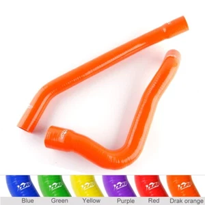 Kit de manguera de radiador de silicona naranja para Chevy Chevrolet Camaro Pontiac 1982-1992 - Imagen 1 de 13