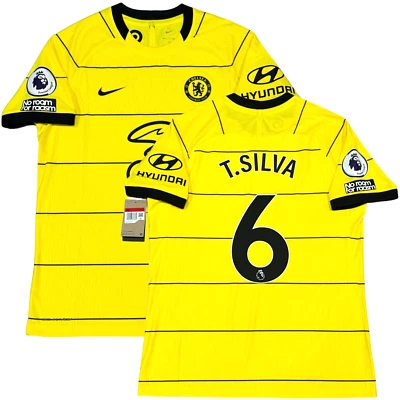 2021/22 Chelsea Authentic Away Jersey #7 T. SILVA Large Nike Premier League Kit - Image 1 of 4