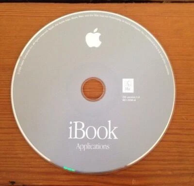 Vintage 2002 Mac Applications 1.4 CD Disc iBook Software Install Macintosh - Image 1 of 4