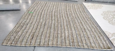 Alfombra de hilo roto GRIS/NATURAL 9' X 12', precio reducido 1172737129 NF447K-9 Foto 1 de 4