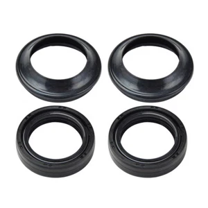 4pcs Front Fork Oil Dust Seals Kit Set For Suzuki GZ250 2000-2010 RM85 2002-2018 - Picture 1 of 5