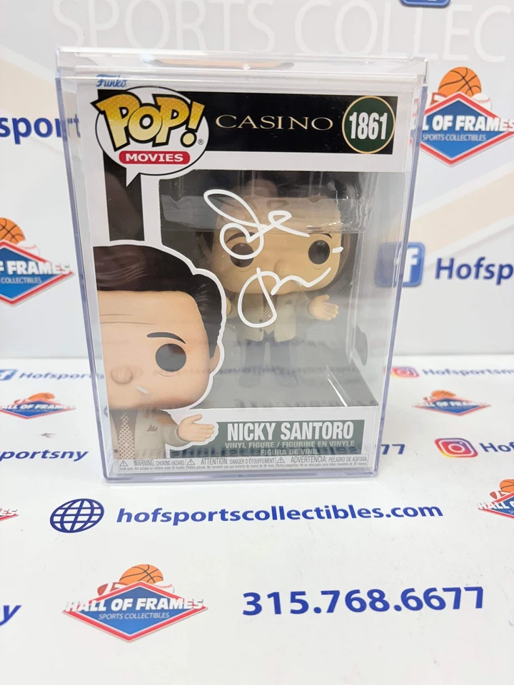 JOE PESCI SIGNED CASINO FUNKO #1861 SUPER RARE!! - BECKETT WITNESSED - Image 1 of 1
