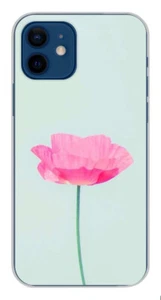Coque en silicone imprimée compatible Apple iPhone 12 Fleur Rose - Imagen 1 de 3