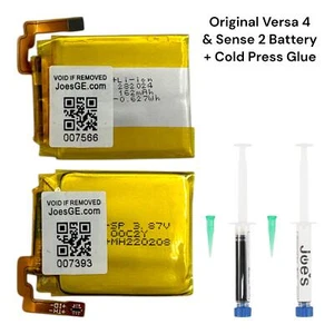 OEM Fitbit Sense 2 Versa 4 Smartwatch Battery Replacement 162mAh + Glue - Picture 1 of 1