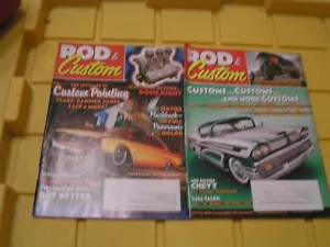 Two issues of ROD & CUSTOM magazines hot rod customs ,lead sleds Tech articles ! - Picture 1 of 3