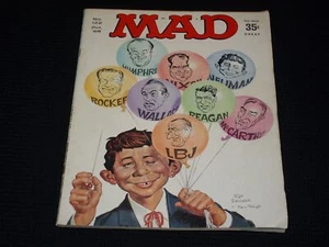 1968 OCTOBER MAD MAGAZINE - POLITICS FRONT COVER - L 16040 - Picture 1 of 2