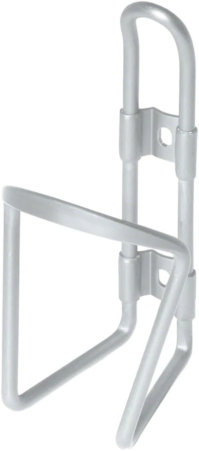 Delta Alloy White Bike Water Bottle Cage - Lightweight, Durable Aluminum Design - Image 1 of 1