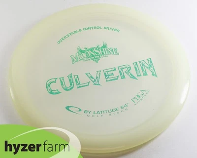 Latitude 64 BRAND NEW OPTO MOONSHINE CULVERIN 172.8g OOP/RARE! Hyzer Farm B19 - Image 1 of 2