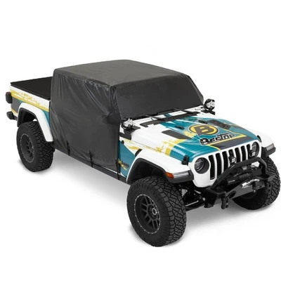 Bestop 81050-01 Black Vinyl Snug Fit All-Weather Trail Cover for 20-21 Gladiator Foto 1 de 3
