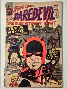Daredevil #9 (1965) G  Early Stan Lee Wally Wood Silver Age Marvel Key - Picture 1 of 7