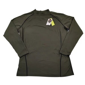 TSLA Compression Athletic Shirt - TESLA - Men Large - Green, Hyper-Dri Overheat - Picture 1 of 12