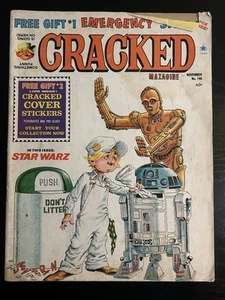 Star Wars comedic magazines (Cracked, Crazy, MAD) Nov. 146 1977 - Picture 1 of 3