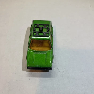 1976 Matchbox Superfast No 7 VW Golf Dark Metalic Lime Black Base England - Image 1 of 4