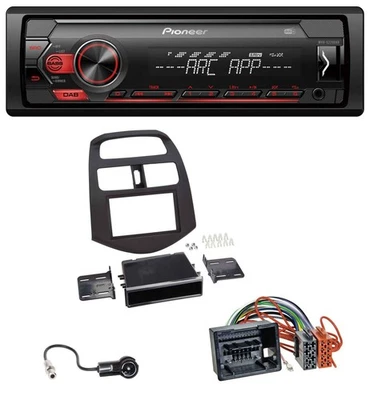 Pioneer DAB 1DIN MP3 AUX USB Autoradio für Chevrolet Spark (ab 2013) - Bild 1 von 4