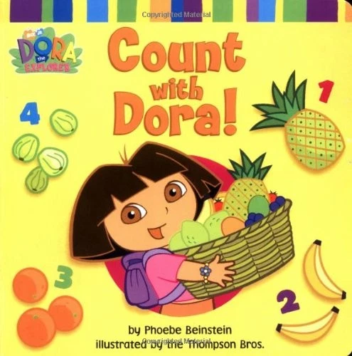 Count with Dora! (Dora the Explorer (Simon & Schuster Board Book - Image 1 of 1