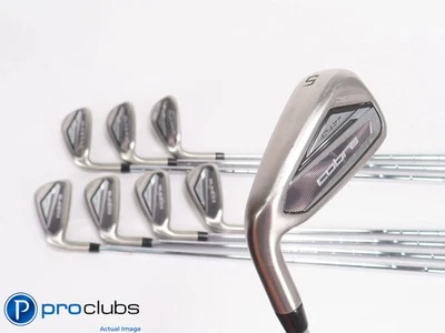 Nice Left Handed Cobra DS-ADAPT 5-PW,GW,SW IRON SET - Regular Flex Steel 456413 - Image 1 of 4