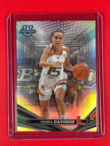 2022-23 Bowman Best University - Hanna Cavinder #66 Refractor - Picture 1 of 2