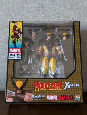 MEDICOM TOY MAFEX 138 WOLVERINE BROWN COMIC Ver. Figure - X-MEN No.138 MARVEL - Image 1 of 4