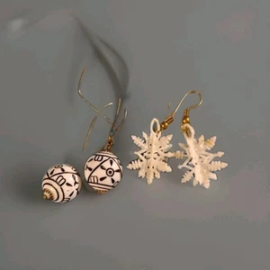 2er Set Ohrringe Weihnachten festlich - Bild 1 von 3