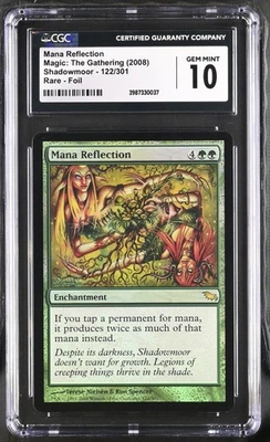 MANA REFLECTION Shadowmoor Foil Rare CGC 10 MTG [Nostalgium] - Image 1 of 2