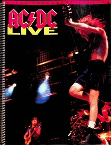 AC/DC Live Guitar Tab Songbook Sheet Music - Picture 1 of 6