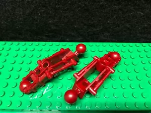 BIONICLE Lego Brand Toa Hordika Leg Section 50920 Rosso Scuro (coppia) - Foto 1 di 2