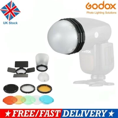 Multifunctional TR-09 Magnetic Round Head Accessory Kit For Godox AD200 V1 Flash - Image 1 of 4