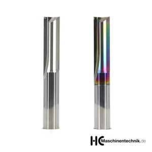 Solid Carbide End Mill for MDF, Wood Cutter, Router Bit, Straight Groove, CNC, Router - Picture 1 of 6