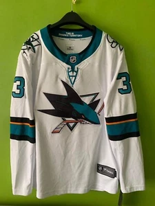 NHL San Jose Sharks Fanatics Away Jersey Men’s L JONES 31 - Picture 1 of 3