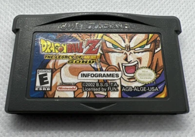 Dragon Ball Z: The Legacy of Goku Nintendo Game Boy Advance Authentic GBA Tested - Image 1 of 4