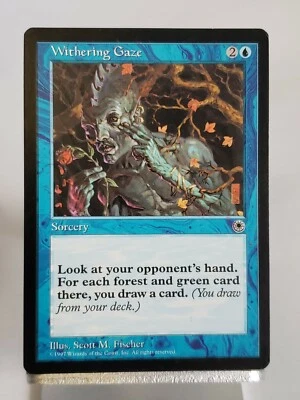 MTG Withering Gaze Portal Regular Uncommon - Image 1 of 4