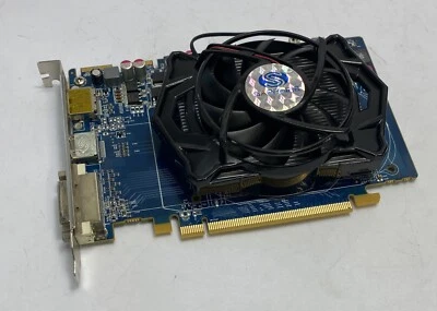1GB Sapphire AMD Radeon HD5670 DVI / DP / HDMI GDDR5 PCI-e Graphics Video Card - Image 1 of 4