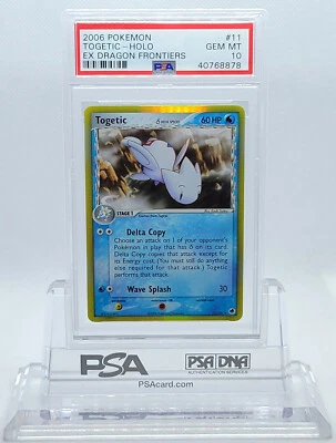 POKEMON EX DRAGON FRONTIERS TOGETIC #11 HOLO FOIL CARD GEM MINT #40768878 - Image 1 of 4