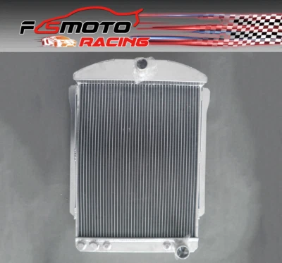 Radiador de aluminio para Chevrolet Chevy Car Street Rod 1940-1941 H=28" AT Foto 1 de 4