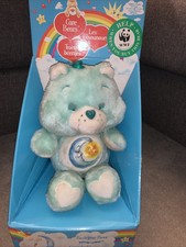 Vintage Care Bears Bedtime Bear Toy-Exclusive Tonka WWF 13 inch Rare Unopened