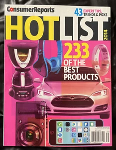Consumer Reports HOT LIST Magazine 233 BEST Products 43 EXPERT Tips TRENDS & Pic - Bild 1 von 2