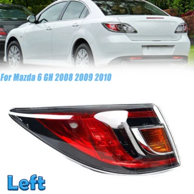 Left Side LED Rear Tail Light Brake Lamp For Mazda 6 GH 2008 2009 2010 - Image 1 of 4