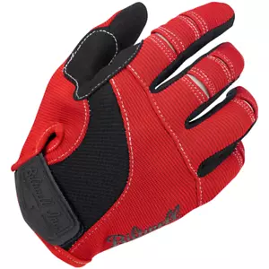 Moto Gloves - Red/Black/White - Bild 1 von 14