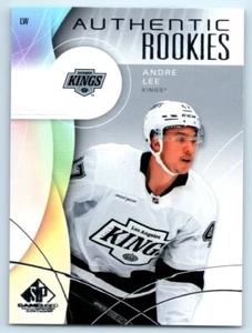 2024-25 SP Game Used #277 ANDRE LEE Authentic Rookies Los Angeles Kings - Picture 1 of 3