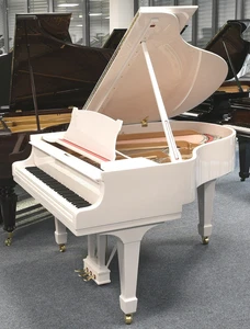 Steinway & Sons Flügel, S-155, weiss, gebraucht, Bj. 1949 - Bild 1 von 9