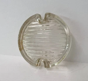 Vintage Clear Glass Circular Boat Light Lens #5946799 - Picture 1 of 6