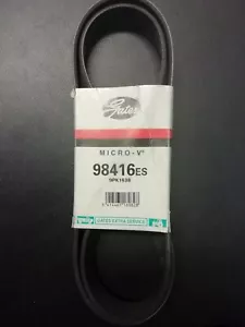 9PK1638 GATES Drive Belt Micro-V Multi Ribbed Belt 98416ES Extra Service - Foto 1 di 7