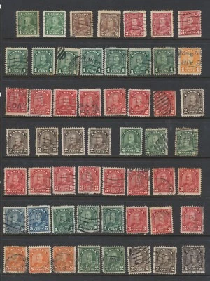 Canada Stamps: 1930,1935 George V;288,289d,290,291b,292b,293,296,a,298,309,341/3 - Image 1 of 4