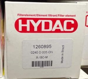 HYDAC 1260895 Filter Element 0240D005ON Genuine New Sealed - Picture 1 of 1