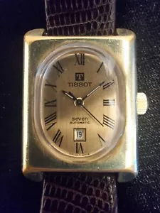 Orologio Serbatoio Vintage Tissot Seven Automatico, Made in Svizzera, Funziona Bene - Foto 1 di 22