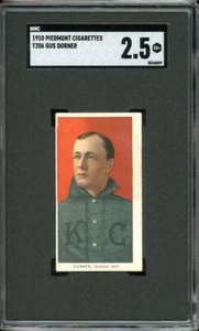 1909 T206 Dorner - Kansas City - SGC 2.5 - Bild 1 von 2
