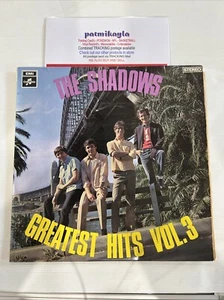 The Shadows - Greatest Hits Vol. 3, 33 RPM Vinyl LP Record, Vocal/Instrumental - Picture 1 of 5