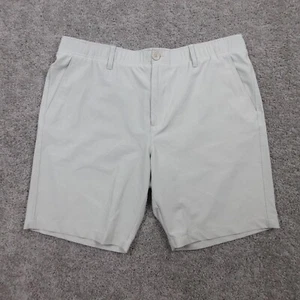 Under Armour Shorts Mens 40 Beige Drive Performance Golf Chino Stretch Flex 10" - Picture 1 of 9