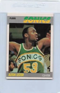 1987/88 Fleer #64 Alton Lister Sonics NM *1568 - Picture 1 of 1